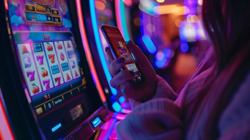 Pengguna Indonesia memainkan Tembak Ikan y89 di smartphone dengan tampilan layar game